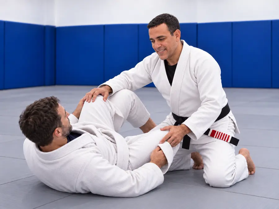 Treino de alunos iniciantes